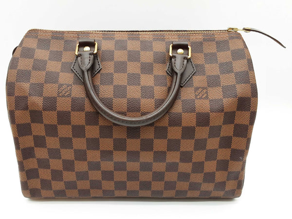 Louis Vuitton 30 Speedy Brown Damier Ebene Handbag Do0525ixzde