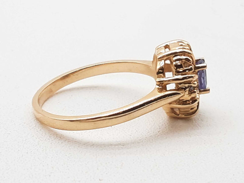 Iolite 14k Yellow Gold 2.8g Ring Size 6 Do1024lxzde