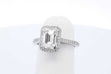 1.95cttw Diamond Ring In Platinum 4.3 Grams Size 3 Eb0826oixzde