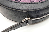 Gucci Gg Monogram Pink Canvas Round Crossbody Bag Eb0526pxzde