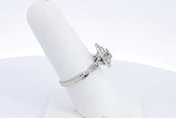 Diamond Approx. 0.56ctw Ring In 10k White Gold 2.4 Grams Size 6.75 Eb0724lxzsa