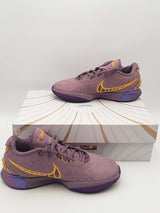 Nike Lebron Xxi "Purple Rain" Violet Dust Sneakers Size 11 Fv2345-500 Eb0825pxsa