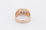 0.5ctw Diamond Ring In 14k Yellow Gold 8.4 Grams Size 6 Eb0126exzsa