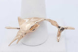14k Yellow Gold Marlin Swordfish Pendant 4.9 Grams Eb0426oxzde