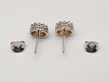 Citrine 0.925 Sterling Silver 4.5g Necklace Stud Earrings Ensemble Do0925lide