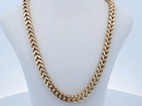 10k Yellow Gold 17.4 Grams Fox Tail Chain 20 In Aa1026lzxzde