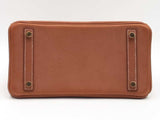 Hermes Fauve Barenia Faubourg Birkin 25 Handbag Aa0126ospzxsa