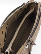 Fendi By The Way Boston Bag In Taupe Vitello Dolce Leather Fw0726orxdu