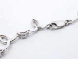 0.84 Cttw Diamond & 14k Gold Crystal Teardrop Necklace 21.6g 17.5in Fw0326lrzxdy
