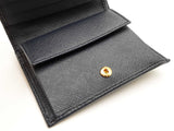 Prada Small Wallet In Navy Blue Saffiano Leather Fw0626wrzdu