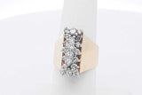 0.26cttw Diamond Ring In 18k Yellow Gold 11.6 Grams Size 6 Eb0326crxsa