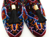 Christian Louboutin Stamboul Velvet Tassel Loafers Size 43 Eb0326rxzde