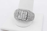 3.36cttw Diamond Ring In 14k White Gold 8.5 Grams Size 10.25 Eb0726lexzsa