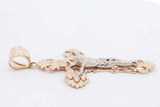 14k Yellow Gold Crucifix Pendant 6.6 Grams Eb0326prxsa