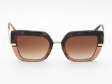 Dolce & Gabbana Havana Brown Retro Square Sunglasses Fw0126loxdu