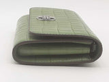 Tory Burch Flap Wallet On Chain Green Aa0726crsa
