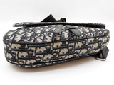 Christian Dior Saddle Oblique Jacquard Canvas Sling Bag Do0225lcxzde