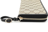 Gucci Gg Emblem Zip Around Wallet Eb1225orxdu