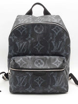 Louis Vuitton Discovery Monogram Pastel Noir Canvas Pm Blue Backpack Aa0526lzxzsa