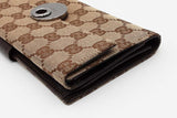 Gucci Gg Monogram Canvas Eclipse Continental Wallet Eb0926exsa