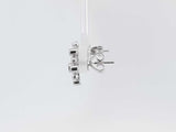 0.14 Cttw Diamond 14k White Gold 3 Grams Earrings Aa0725lzxsa