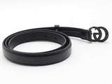 Gucci Gg Maramont Belt Black Size 32-36 Aa0926lrzsa