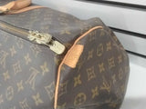 Louis Vuitton Keepall 55 Brown Duffle Mk0826ioimia
