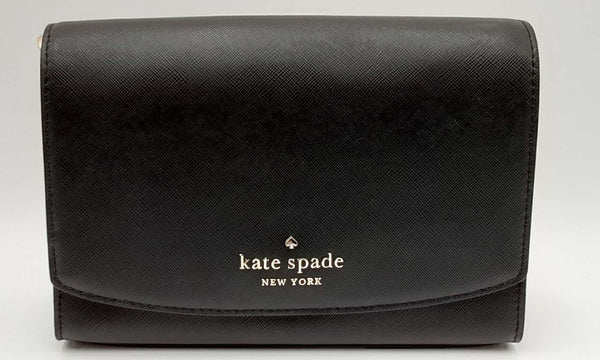 Kate Spade Carson Black Saffiano Convertible Crossbody Ebpxdu 144030007541
