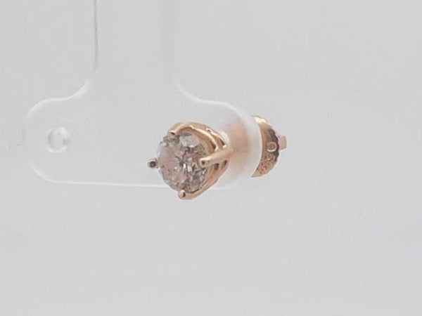 .45ctw Diamond Single Stud Earring In 14k Yellow Gold 14k 0.7 Grams Sd0525wzxsa