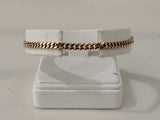 Cuban Link Bracelet Yellow Gold 10k 9.6 Grams 8 Inch Vc0226wzxmia