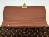 Louis Vuitton Brown Monogram Coated Canvas Briefcase Do0125wrxde