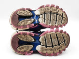Balenciaga Track 2 Open Sneakers In Pink & Blue Size 7 Fw0826lzxdu