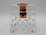 Louis Vuitton Scott Box In Monogram Printed Transparent Plexiglass Fw0626wxzdu