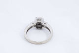 Approx. 0.42ctw Diamond Ring In 14k White Gold 3.5 Grams Size 7.25 Eb0724oxzsa