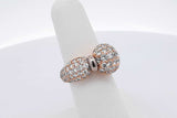 1.49cttw Diamond 18k Yellow Gold Ring 10 Grams Size 5.75 Eb0526sxzsa
