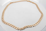 14k Yellow Gold Curb Link Chain Necklace 28.8 Grams 20 Inch Eb0726leorsa
