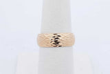 14k Yellow Gold Wedding Band 1 Grams Size 6.75 Eb0426irde