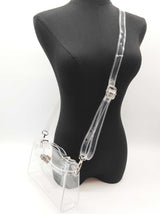 Clear Plastic Stadium Small Crossbody Bag Do1225lrde
