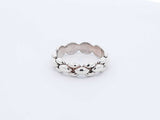 King Baby Sterling Silver Infinity Link Ring 9.6 Grams Size 12.75 Fw0425pzdu