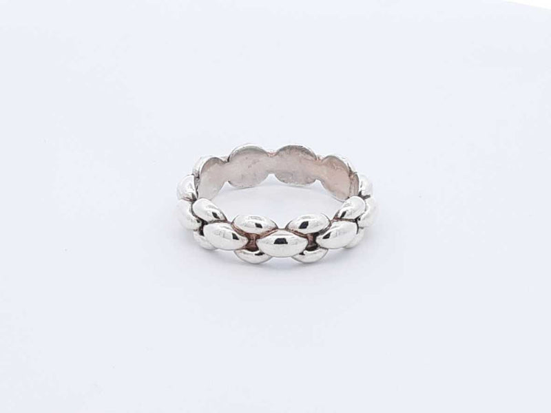 King Baby Sterling Silver Infinity Link Ring 9.6 Grams Size 12.75 Fw0425pzdu