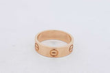 Cartier 18k Yellow Gold Love Ring 6.1 Grams Size 53 Eb0826exzsa