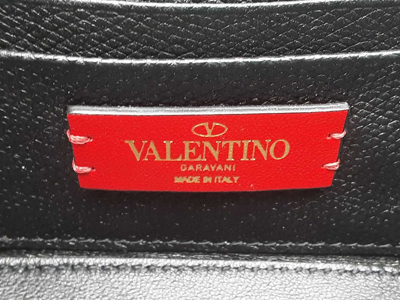Valentino V Logo Vanity Case Black Aa0725orzsa