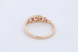 14k Yellow Gold Nugget Ring With Diamond 2.5 Grams Size 6.75 Eb0526lcrde