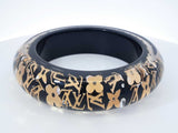 Louis Vuitton Monogram Inclusion Gm Lucite Bangle Bracelet 7 Inch Fw0926lrxdu