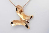 Tiffany & Co. Elsa Peretti 18k Yellow Gold Butterfly Necklace 5.7g Eb0824wrxsa