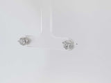 1 Cttw Diamond Platinum 1.6 Grams Stud Earrings Aa0625lozxsa