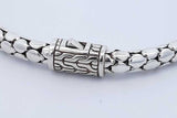 John Hardy Dot Chain 925 Sterling Silver Bracelet 8.6 Grams 7 Inch Eb0626lrxde
