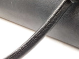 Salvatore Ferragamo Gancini Shoulder Bag In Black Leather Fw0925lordu