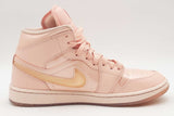 Nike Air Jordan 1 Washed Coral Pink Salt Sneakers Size 11 Hf3173-600 Eb1125pxsa