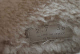 Prada Shearling Ecru Ankle Boots Size 38 Eb1225loxzde